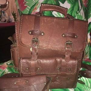 100% Premium Leather Back Pack (Hand made)